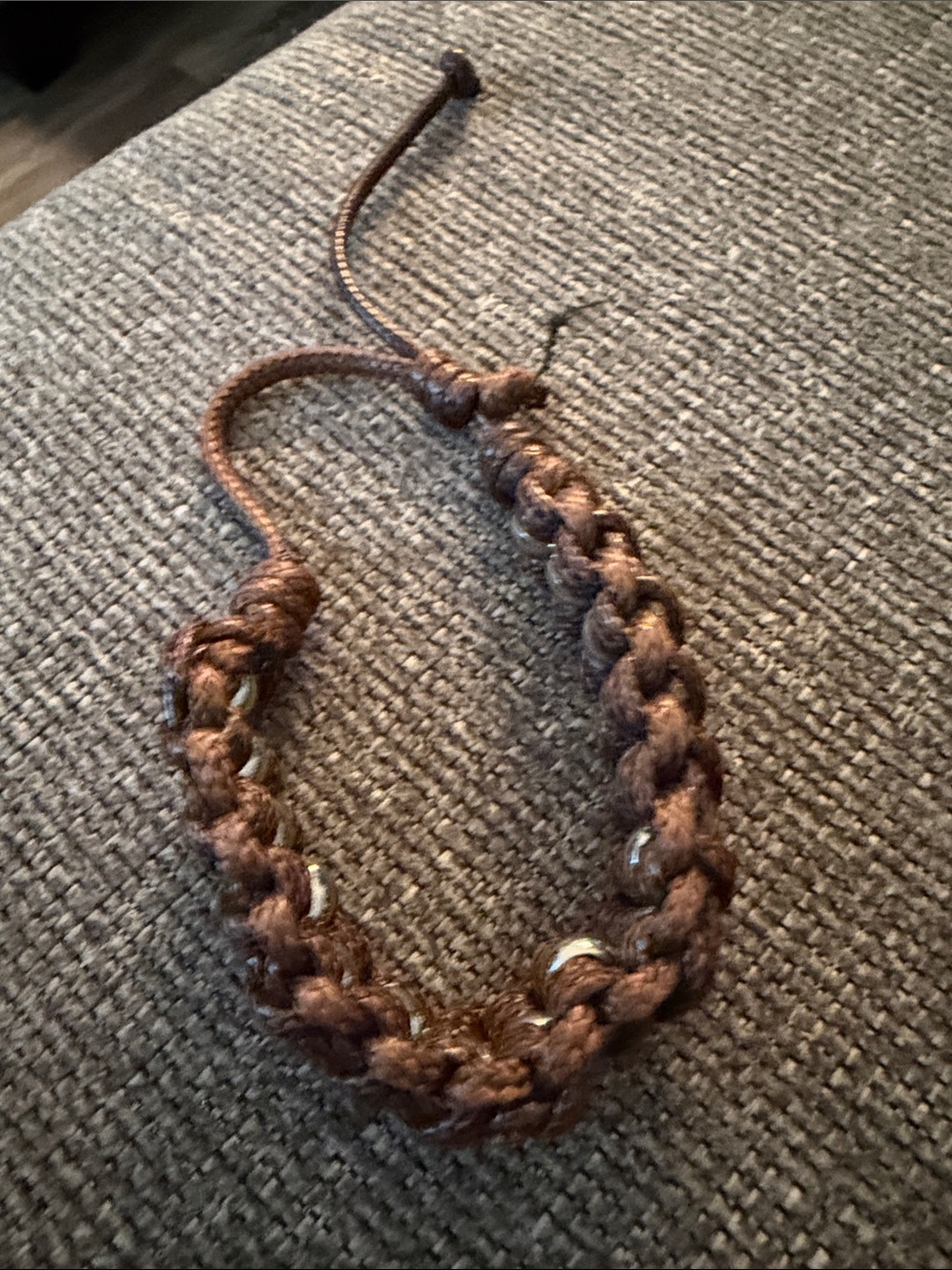 Braided Brown Adjustable Women’s Bracelet